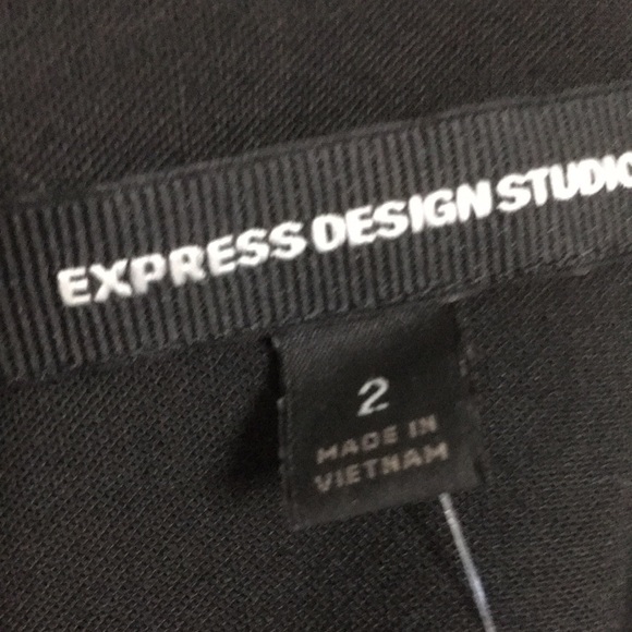 Express design studio. Black Pencil skirt size 2 - Picture 7 of 12